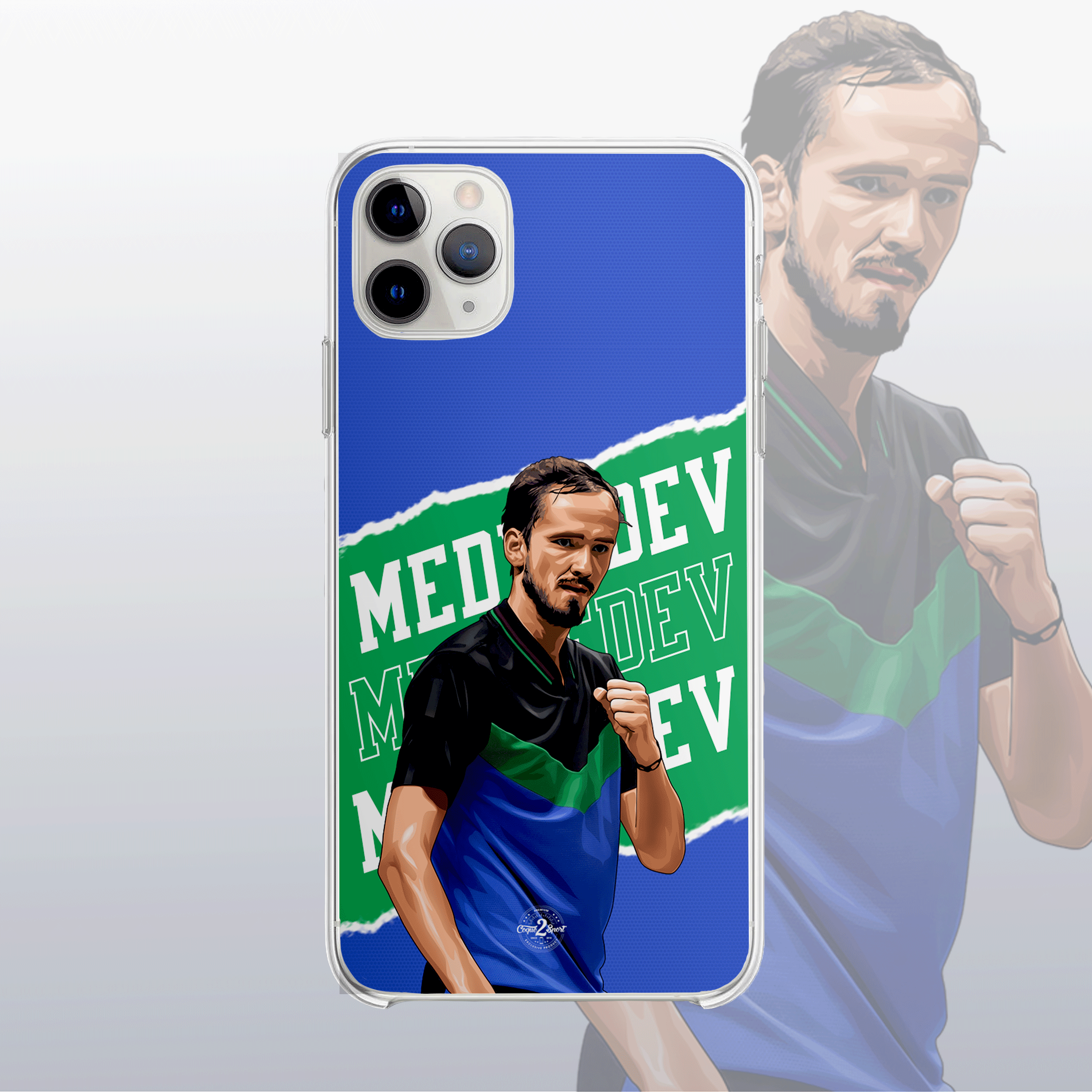 coque téléphone Iphone Huawei Samsung Daniil Medvedev